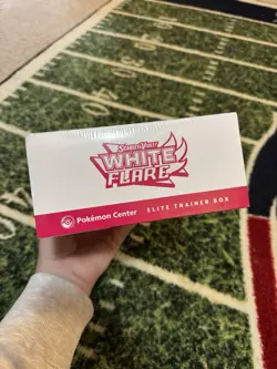 Pokemon White Flare Pokemon Center Exclusive ETB Factory Sealed - Image 5