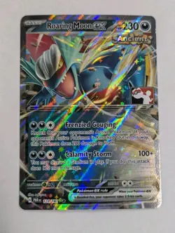 Roaring Moon EX 124/182 Prize Pack Series 5 Stamped Pokemon TCG - NM - Image 1