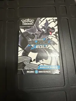 Pokemon Scarlet & Violet Black Bolt Booster Bundle (6 Packs) NEW SEALED - Image 1