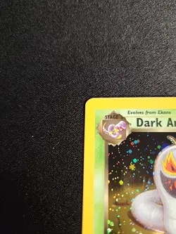 Pokemon Vintage WOTC Dark Arbok 2/82 Team Rocket Holo Rare Unlimited NM - Image 2