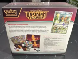 Obsidian Flames Pokemon Center Exclusive ETB Elite Trainer Box, Sealed & Perfect - Image 3