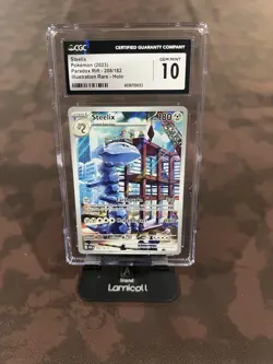 Pokemon Scarlet & Violet Paradox Rift Steelix Illustration Rare 208/182 CGC 10 - Image 1