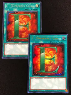 Yugioh E-Emergency Call BLC1-EN032 1st Ultra x2 (NM) - Image 1