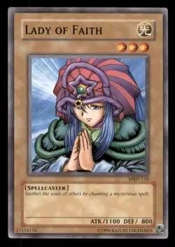 Yugioh Lady of Faith #MRD-119 Metal Raiders LP - Image 1