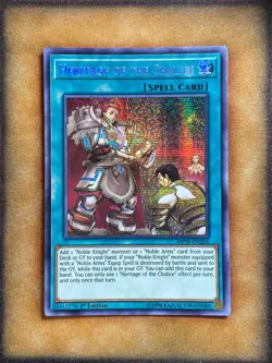 Yugioh Heritage of the Chalice MP19-EN224 Secret Rare 1st Ed NM - Image 1