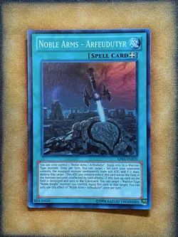 Yugioh Noble Arms - Arfeudutyr AP03-EN010 Super Rare LP - Image 1
