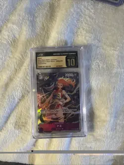 2025 ONE PIECE JPN #OP09-070 NAMI CGC 10 PERFECT - Image 1