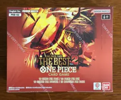 One Piece Premium Booster Box The Best Vol.2 PRB02 English Factory Sealed - Image 1