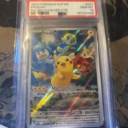 Psa 10 2023 Pikachu Promo 027 Pokemon Card - Image 1