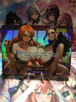 Waifu Cards Boa Nami Nico Robin Yamato One Piece Anime Card Goddess Story CCG - Image 1