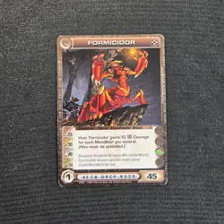 Chaotic TCG 1st Edition Dawn Of Perim Formicidor Common Card 58/232 - Image 1