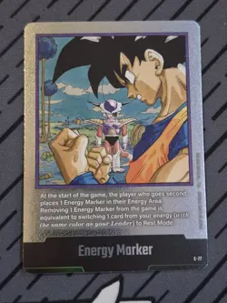 Energy Marker E-77 Silver Manga Booster 02 Dragon Ball Card English - Image 1