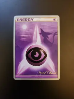 Espeon Psychic Energy - 2010 World Championships HGSS - MP - Pokemon Card - Image 1