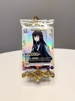 Union Arena Muichiro Tokito WINNER Promo Card KMY-3-037 Demon Slayer English - Image 1