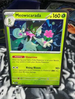 Meowscarada - (Cosmos Foil) 018/159 Promo Miscellaneous Cards & Products Pokemon - Image 1
