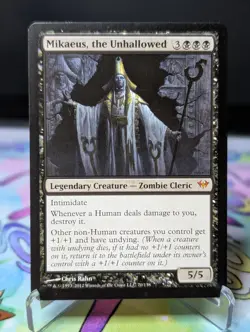 MTG Dark Ascension- Mikaeus, the Unhallowed 70 Regular LP - Image 1