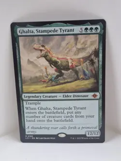 Ghalta, Stampede Tyrant - The Lost Caverns of Ixalan (LCI) - EN M 0185 - Image 1