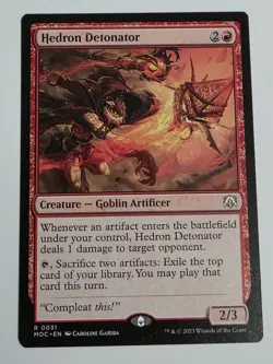 Hedron Detonator Commander: March of the Machine Regular - Image 1