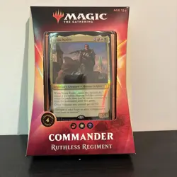 Magic The Gathering 2020 Commander Ruthless Regiment Deck Ikoria Sealed - Image 5