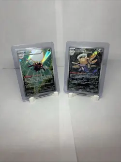 Shedinja 144/132 & Ninjask 137/132 Shiny Rare Pokemon Mega Evolution NM - Image 1