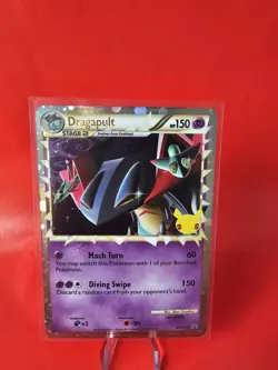 Pokemon - Dragapult Prime - SWSH132 - Celebrations 25th - Black Star Promo Card - Image 1
