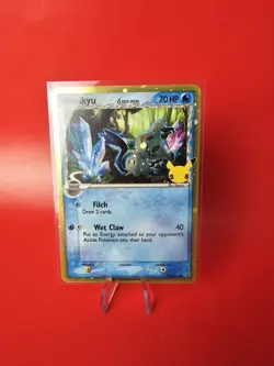 Pokemon Mimikyu TCG Delta Species SWSH136 Promo Card Celebrations Holo Rare NM/M - Image 1