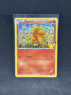 Torchic 2021 Pokemon McDonald's 25th Anniversary Holo Promo 11/25 NM MINT - Image 1