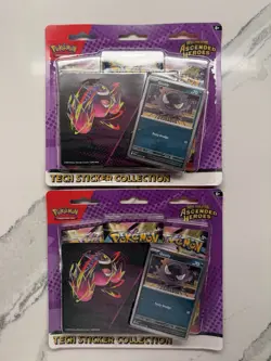 Ascended Heros Tech Sticker Collection Mega Evolution Bundle Pokemon Day 2026 💎 - Image 3