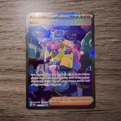 Pokemon TCG Iono Special Illustration Rare Trainer Holo 237/091 SV: Paldean Fat. - Image 1