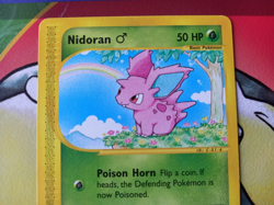 Nidoran (Male) 96/147 Aquapolis Pokemon Card - Image 3