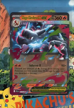 Pokemon TCG Mega Charizard ex 013/094 Phantasmal Flames Double Rare NM/M - Image 1