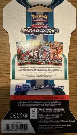 LOT OF 10 Pokemon SV Paradox Rift Booster Pack - SEALED - LOT OF 10! - Image 3