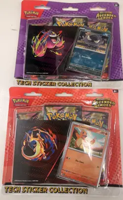 Pokemon TCG Ascended Heroes Tech Sticker Collection Pikachu Charmander Gastly - Image 2