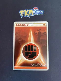 Pokemon TCG Fighting Energy Sudowoodo World Championship Deck 2010 MP. - Image 1
