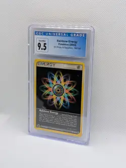 2003 Pokemon Rainbow Energy EX Ruby & Sapphire 95/109 CGC 9.5 - Image 3