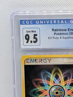 2003 Pokemon Rainbow Energy EX Ruby & Sapphire 95/109 CGC 9.5 - Image 4