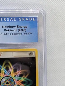 2003 Pokemon Rainbow Energy EX Ruby & Sapphire 95/109 CGC 9.5 - Image 5
