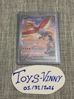 Ethan's Ho-Oh ex 230/182 Sv10: Destined Rivals Holo Pokemon Scarlet And Violet - Image 2