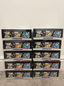 Pokemon TCG: Scarlet & Violet Prismatic Evolutions Surprise Box X 10 - Image 2