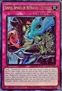 Yu-Gi-Oh! - Sinful Spoils of Betrayal - Silvera MP24-EN242 - 1st E. - Ultra -NM - Image 1