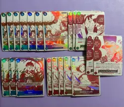TCG One Piece English lot of 20: OP13 Anniversary Pack, Promo - Image 1