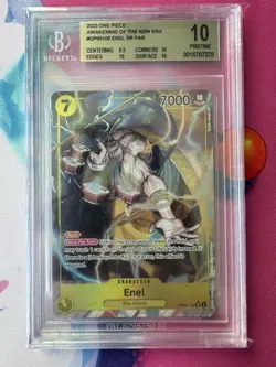 One Piece Enel SR Alt Art OP05-100 Awakening of the New Era - BGS 10 - Image 1