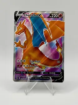 Pokemon Card - Charizard V Sword & Shield Promo SWSH050 Holo - Image 1