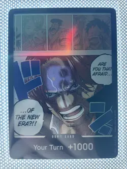 2024 ONE PIECE TCG DON Card Shanks OP09 Emperors in the New World English - Image 1