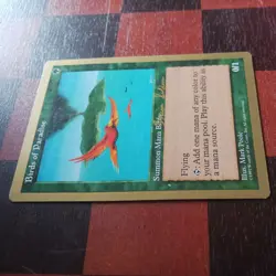 Mtg Birds of Paradise LP 1998 World Championship Deck Magic the Gathering Card - Image 2