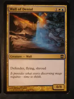 mtg magic wall of denial ENGLISH FRENCH mur de deni alara 3 available - Image 1