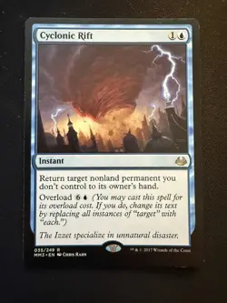 Cyclonic Rift 35 - R - Modern Masters 2017 - - MTG - LP - Image 1