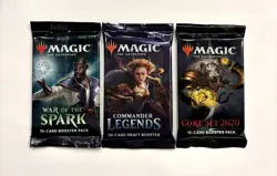 MTG MAGIC THE GATHERING CMDR LEGENDS CORE 2020 WAR SPARK SEALED BOOSTER PACKS ♨ - Image 1