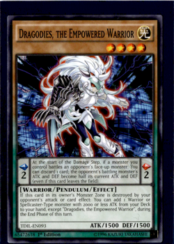 Dragodies, the Empowered Warrior | TDIL-EN093 | Yu-Gi-Oh! TCG - Image 1