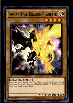 3x Dwarf Star Dragon Planeter | TOCH-EN034 | Yu-Gi-Oh! TCG - Image 1